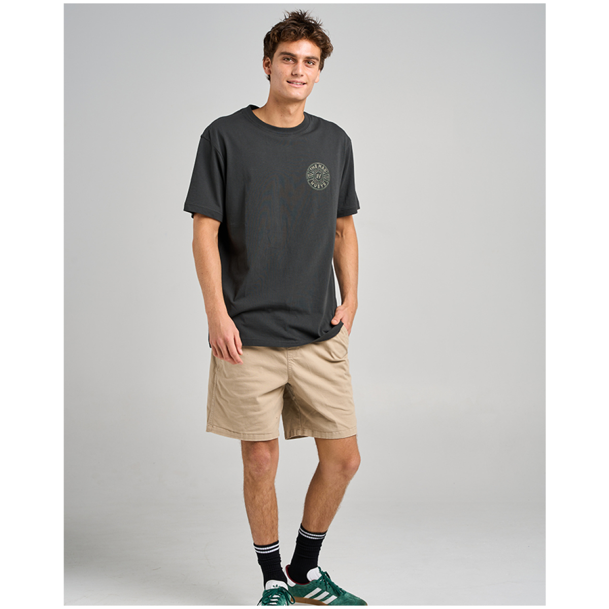 THE MAD HUEYS Mad Series SS Tee – Vintage Black