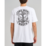 THE MAD HUEYS Drop Anchor SS Tee – White