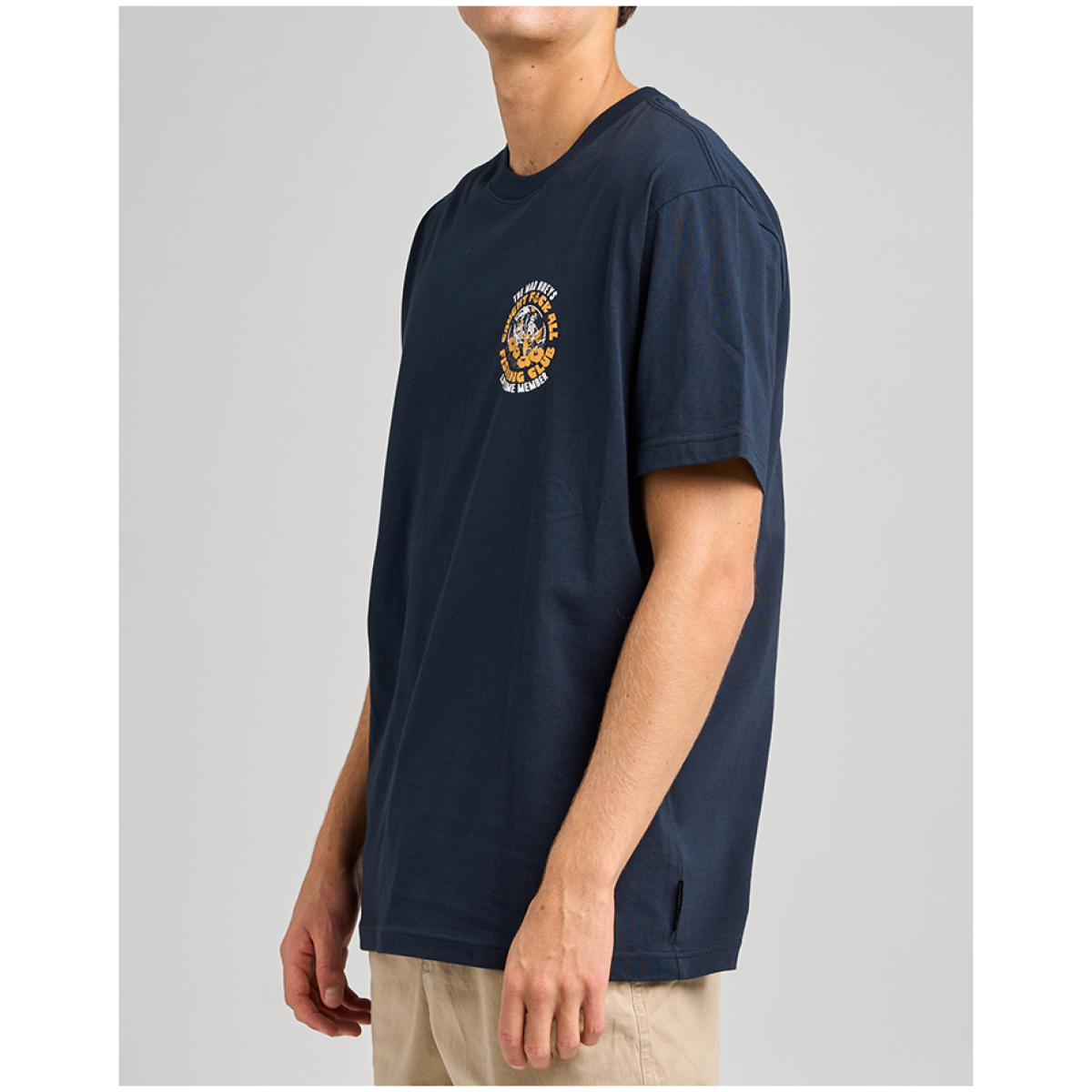 Tropic Caught FK All SS Tee – Navy