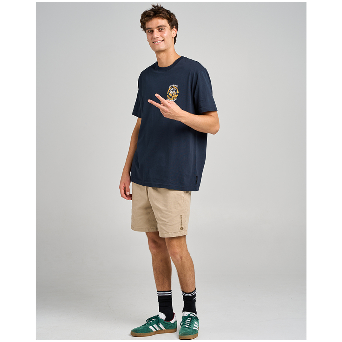 Tropic Caught FK All SS Tee – Navy