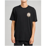 H225M01010 BLACK FK OFF FISH ON SS TEE 5