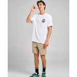 H225M01010 WHITE FK OFF FISH ON SS TEE 5