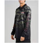 H225M03002 OLIVE THE TIKI ANCHOR UPF 50 FISHING JERSEY 5