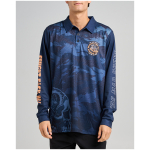 H225M03003 NAVY TROPIC CAUGHT FK ALL UPF 50 FISHING JERSEY 2