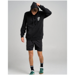 THE MAD HUEYS Ahoy FKRS Shield Hooded Pullover – Black