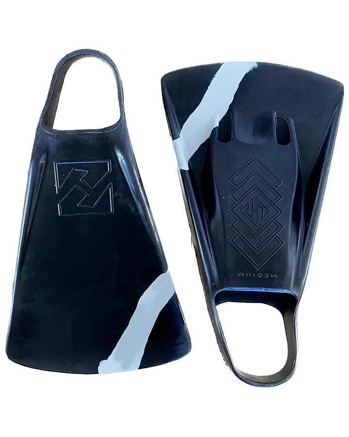 dubb-zero-black-dark-grey ALETAS DUBB ZERO - Imagen 1