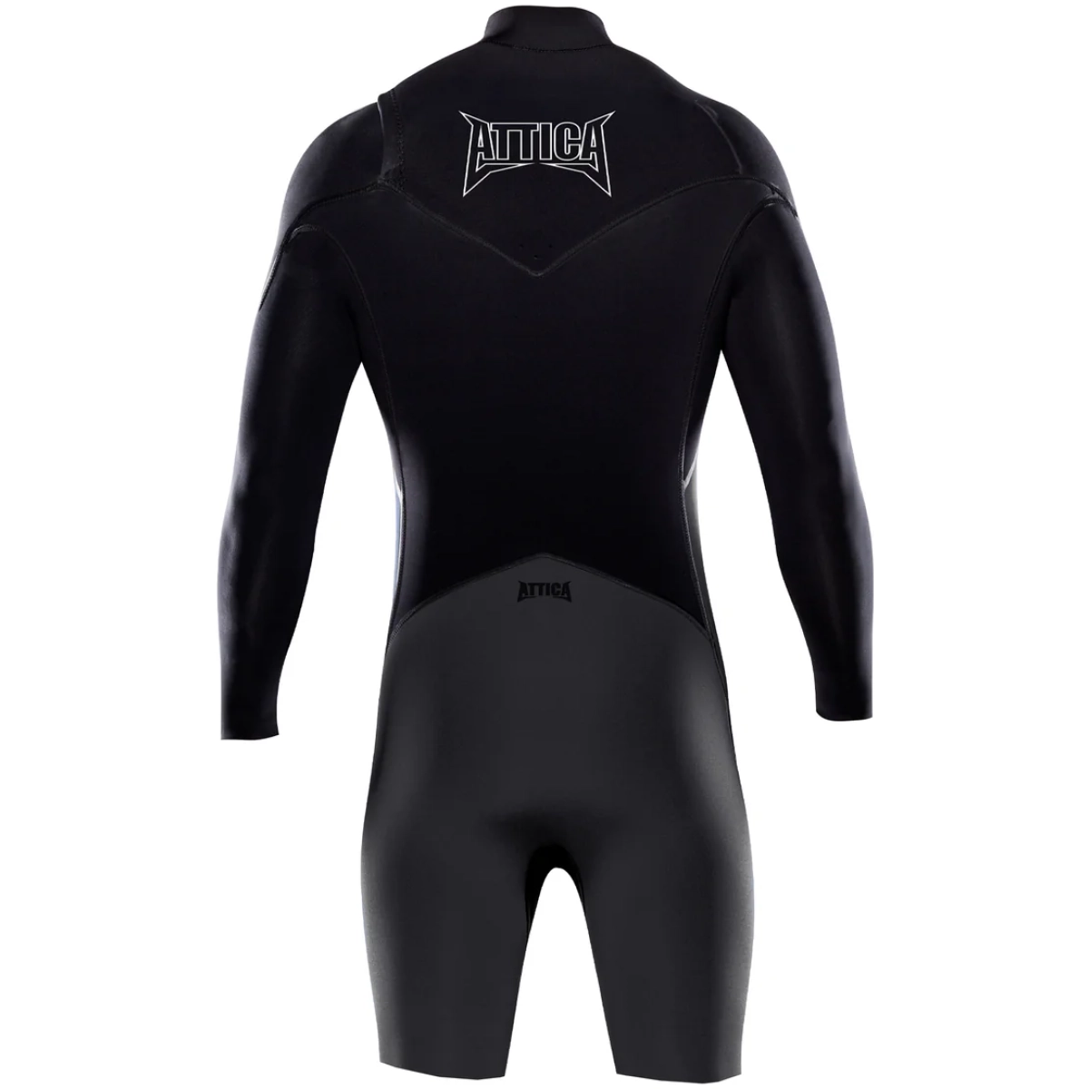 Neopreno Attica Omega 2/2 mm Manga Larga – Chest Zip Black / Grey