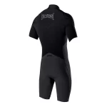 NEOPRENO ATTICA OMEGA Corto Sleeve Chest Zip 2/2MM Spring Wetsuit - BLACK BLACK / GREY - Imagen 4