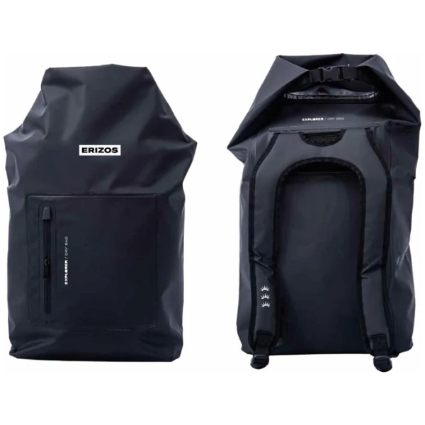 Mochila Estanca Erizos Explorer 40L Black/White